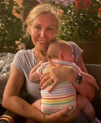 John Nash wife Jean Nash and grandchild.